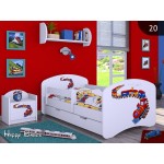 Otroška postelja Happy babies Vlak 20